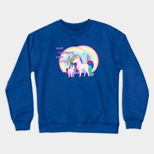 Best mom Unicorn Crewneck Sweatshirt